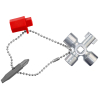 Ключ KNIPEX для электрошкафов (00 11 02) изображение 2