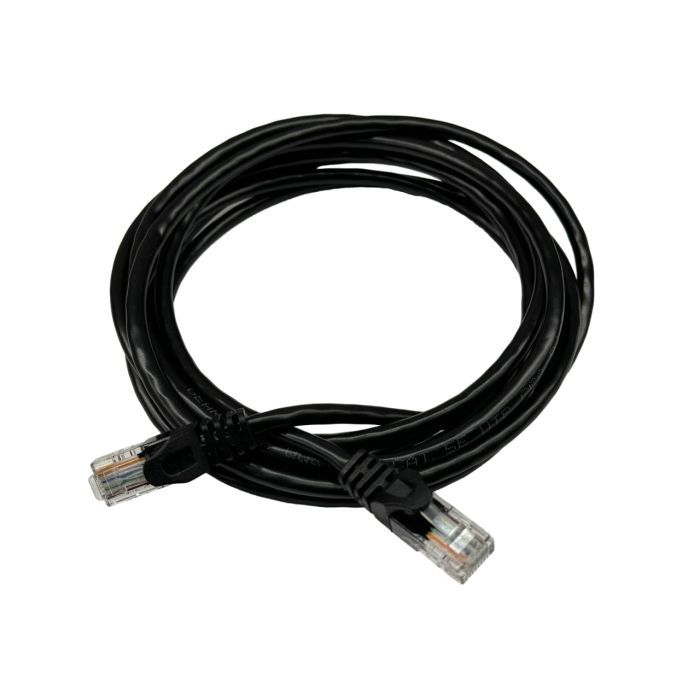 Патч-корд 1.5м UTP cat.6, CCA, 24AWG, black GEAR (GPC-UTPC6CCARJ45-1.5B) изображение 2