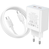 Зарядное устройство HOCO C108A charger set(C to C) White (6931474784452) изображение 6