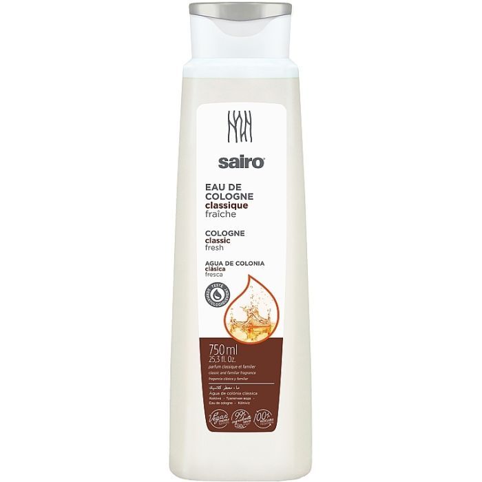Одеколон Sairo Eau De Cologne Classic 750 мл (8414227061638)