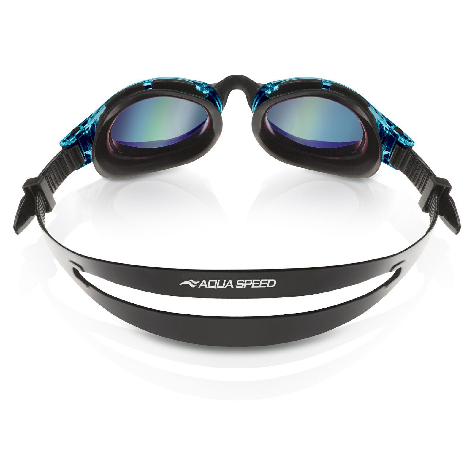 Очки для плавания Aqua Speed Triton 2.0 Mirror 283-53 60418 чорний, сірий OSFM (5905718604180) изображение 2