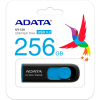 USB флеш накопичувач ADATA 256GB UV128 Black/Blue USB 3.2 (AUV128-256G-RBE) зображення 4