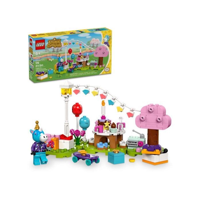 Конструктор LEGO Animal Crossing Вечеринка по случаю дня рождения Julian 170 деталей (77046) изображение 5