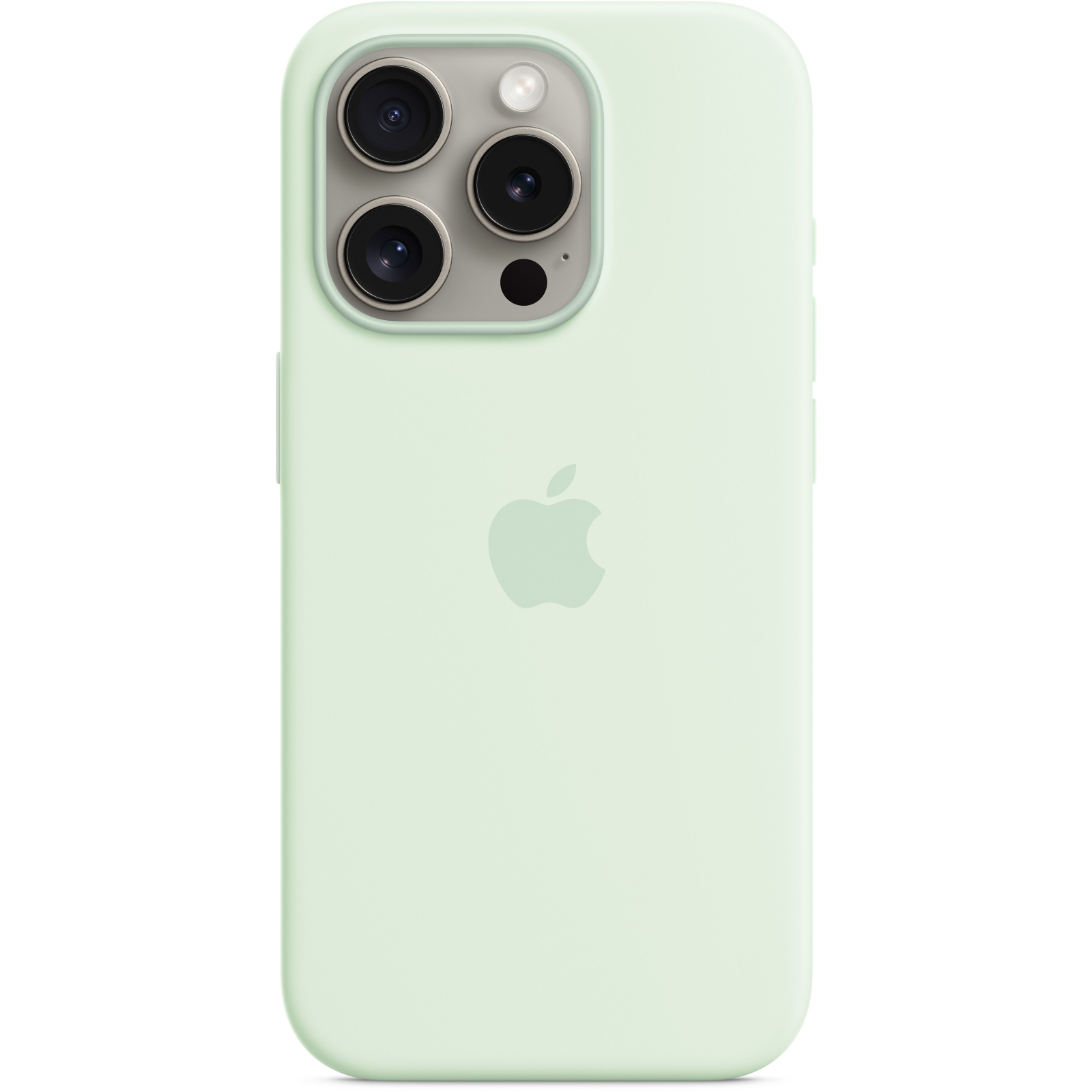 Чехол для мобильного телефона Apple iPhone 15 Pro Silicone Case with MagSafe - Light Blue,Model A3125 (MWNM3ZM/A) изображение 3