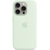 Чехол для мобильного телефона Apple iPhone 15 Pro Silicone Case with MagSafe - Soft Mint,Model A3125 (MWNL3ZM/A) изображение 3