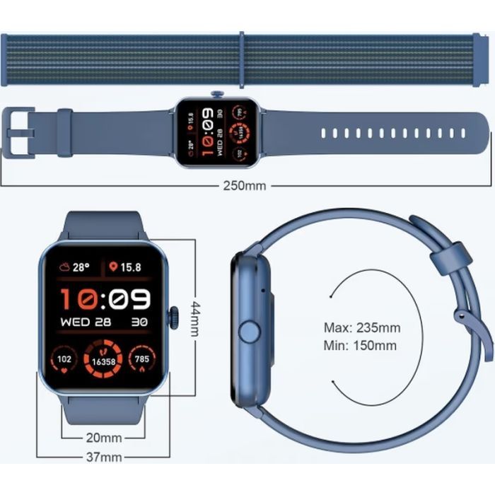 Смарт-годинник Blackview R50 Grey (6931548317531) зображення 3