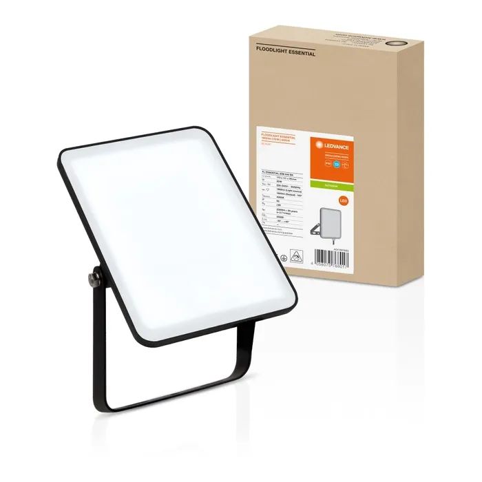 Прожектор LEDVANCE FL ESSENTIAL 20W 840 BK IP65 (4058075768017) изображение 5