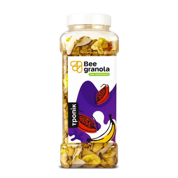 Гранола Bee Granola Тропик 500 г (4820228430207)