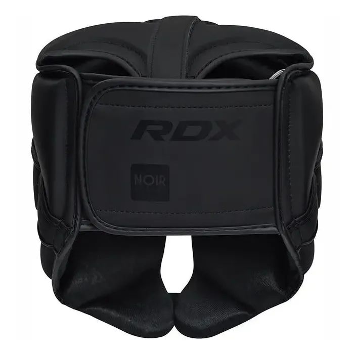 Боксерский шлем RDX T15 Noir Cheek Protector Matte Black XL (HGR-T15MB-XL) изображение 4