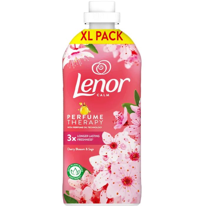 Кондиционер для белья Lenor Вишневый цвет и Шалфей 1200 мл (8700216326612) изображение 2