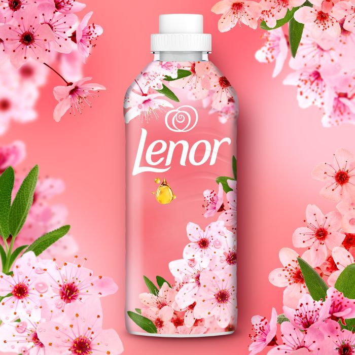 Кондиционер для белья Lenor Вишневый цвет и Шалфей 1200 мл (8700216326612) изображение 3