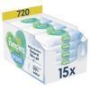 Детские влажные салфетки Pampers Harmonie Aqua 15 пачек x 48 шт (8006540510247)