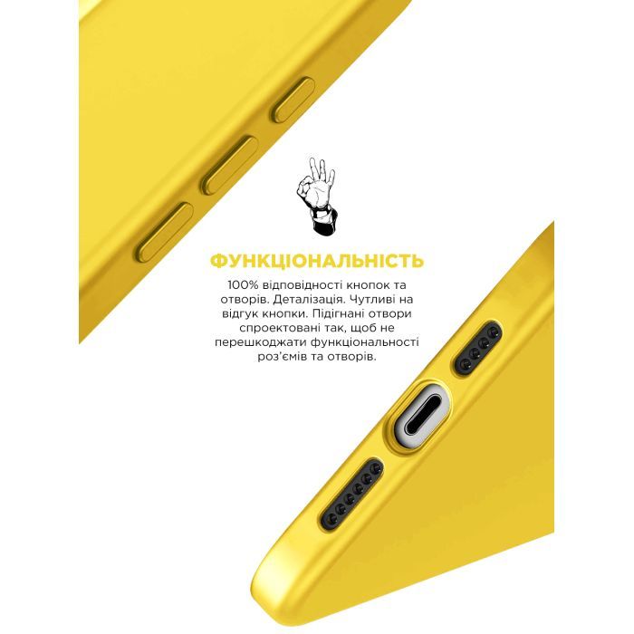 Чехол для мобильного телефона Armorstandart ICON2 MagSafe Apple iPhone 15 Sunshine (ARM77011) изображение 4