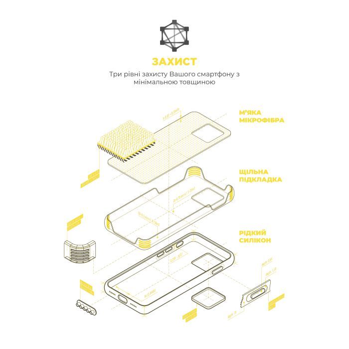 Чехол для мобильного телефона Armorstandart ICON2 MagSafe Apple iPhone 15 Sunshine (ARM77011) изображение 6
