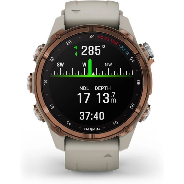 Смарт-годинник Garmin Descent Mk3i, 43mm, SKF12 PVD Ti/Fr Gry, Dive Computer, GPS дайвінг комп'ютер (010-02753-14) зображення 10
