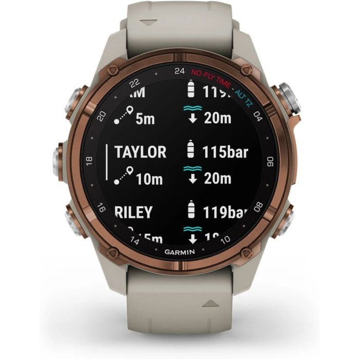 Смарт-годинник Garmin Descent Mk3i, 43mm, SKF12 PVD Ti/Fr Gry, Dive Computer, GPS дайвінг комп'ютер (010-02753-14) зображення 12