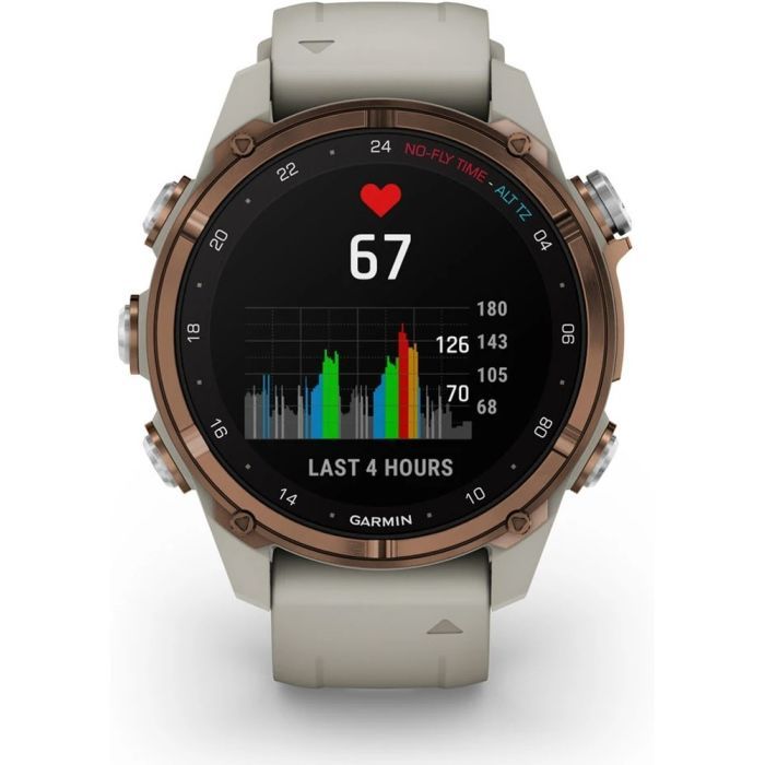 Смарт-годинник Garmin Descent Mk3i, 43mm, SKF12 PVD Ti/Fr Gry, Dive Computer, GPS дайвінг комп'ютер (010-02753-14) зображення 8