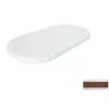 Матрац для дитячого ліжечка Ingvart Smart Bed Oval кокос, 60х120 см (2100085000006)