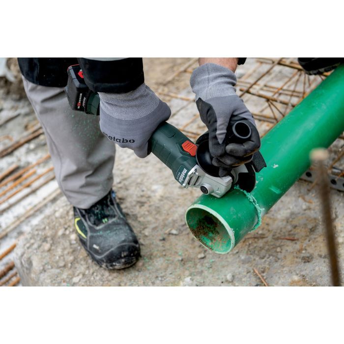Шлифовальная машина Metabo W 18 L 9-125 125мм, 18В, 2х4Ah, 8500об/мин, 2.3кг (602247510) изображение 5