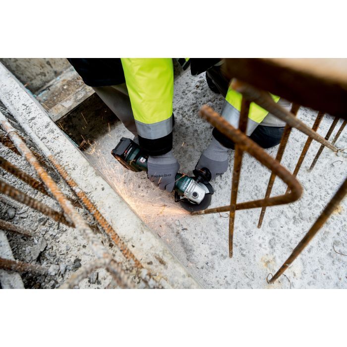 Шлифовальная машина Metabo W 18 L 9-125 125мм, 18В, 2х4Ah, 8500об/мин, 2.3кг (602247510) изображение 6