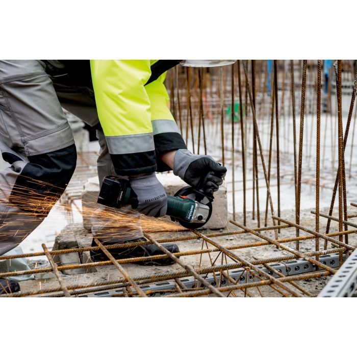 Шлифовальная машина Metabo W 18 L 9-125 125мм, 18В, 2х4Ah, 8500об/мин, 2.3кг (602247510) изображение 8