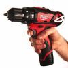 Шуруповерт Milwaukee M12 BPD-202C, 2x2Ah, кейс (4933441940) изображение 8