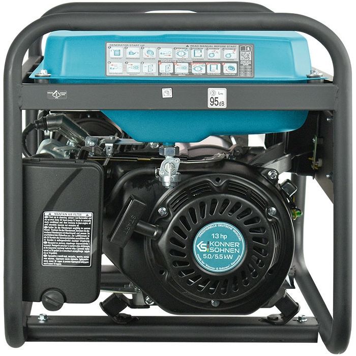 Генератор Konner&Sohnen KS 7000, 230V, 5.5kW, 12/8.3А, ручний запуск (KS7000) зображення 4