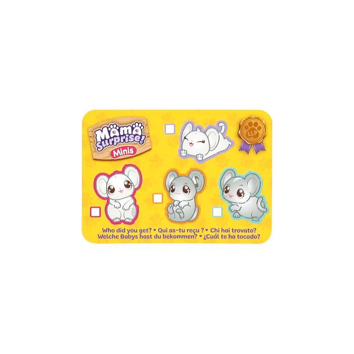 Игровой набор Moose Little Live Мама-сюрприз Мыша (26510) изображение 11