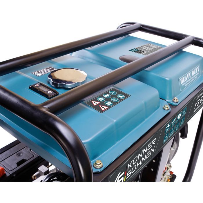 Генератор Konner&Sohnen KS 6100HDE, 5.5KW, дизель, 230V (KS6100HDE) зображення 6