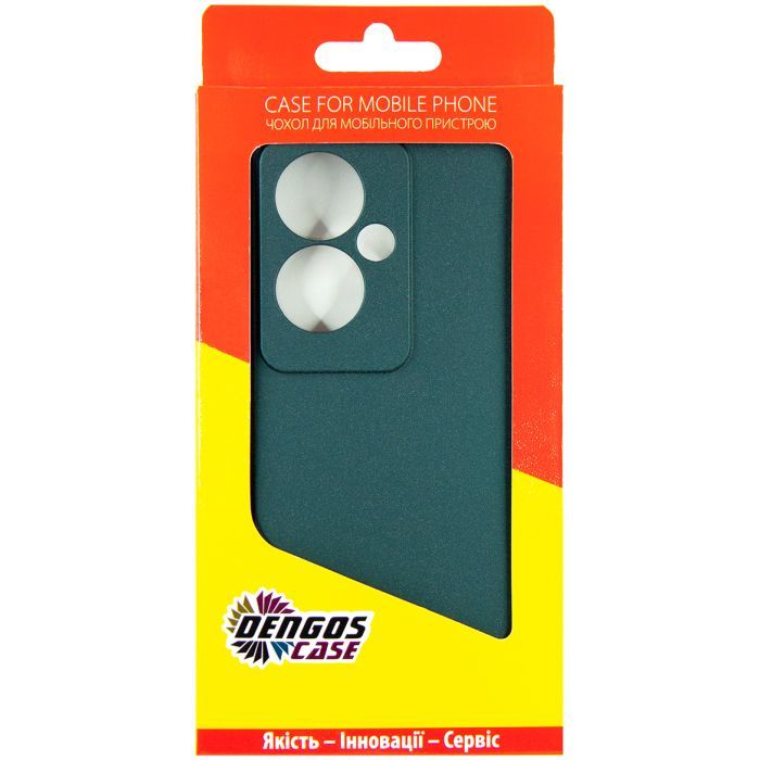 Чехол для мобильного телефона Dengos Soft Oppo Reno 11F (green) (DG-TPU-SOFT-60) изображение 5