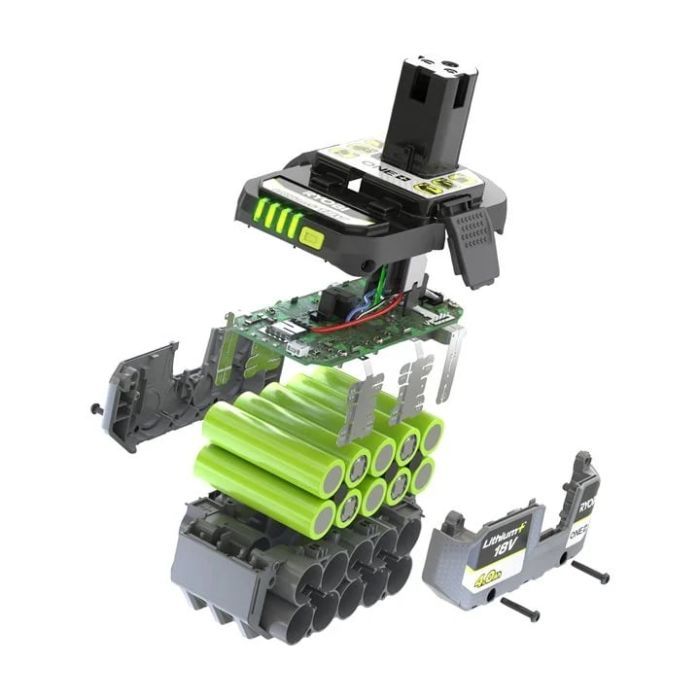 Акумулятор до електроінструменту Ryobi ONE+ RB1840X 18V, 4Ah, 0.7кг (unpacked) (5133005053UNP) зображення 7