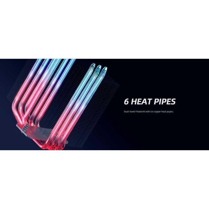 Кулер до процесора ID-Cooling FROZN A610 BLACK зображення 10