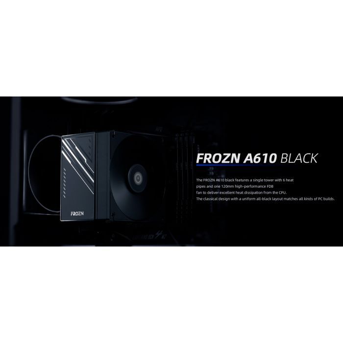 Кулер до процесора ID-Cooling FROZN A610 BLACK зображення 7