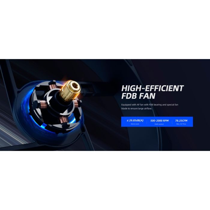 Кулер до процесора ID-Cooling FROZN A610 BLACK зображення 9