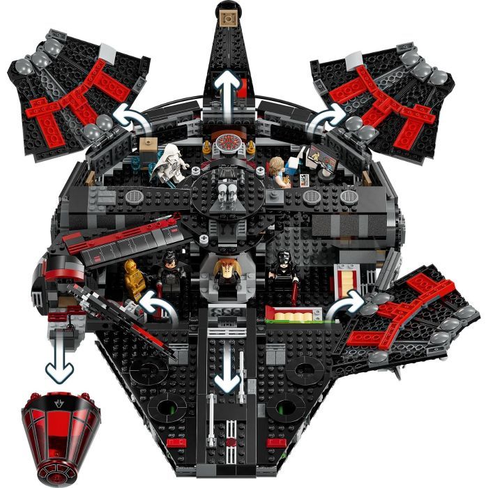Конструктор LEGO Star Wars Темный сокол (75389) изображение 5
