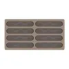 Форма для шоколада Silikomart Kit Bar Sisma 120x25 h10 мм, 117x22 h12.5, 29 мл x 8 (CH028 - KIT BAR SISMA) изображение 2