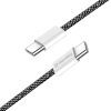 Дата кабель USB-C to USB-C 1.0m 60W 3.0А black ColorWay (CW-CBPDCC061-BK) зображення 4