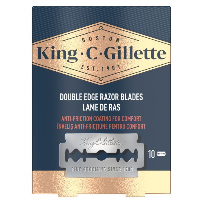 Сменные кассеты Gillette King C. 10 шт. (7702018590179) изображение 2