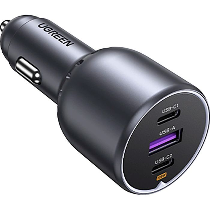 Зарядное устройство Ugreen 3xUSB 130W (2xUSB-C+USB-A) QC3.0 (EC705) (35025) изображение 2