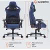 Кресло игровое GamePro GC900DB Size XL Fabric Dark Blue (GC900DB) изображение 12