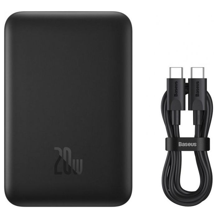 Батарея универсальная Baseus Wireless Magnetic Mini 10000mAh 20W, White (PPCX030002\PPCXM10) (P10022100212-00) изображение 7