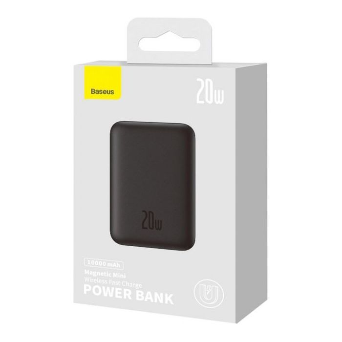 Батарея универсальная Baseus Wireless Magnetic Mini 10000mAh 20W, White (PPCX030002\PPCXM10) (P10022100212-00) изображение 8