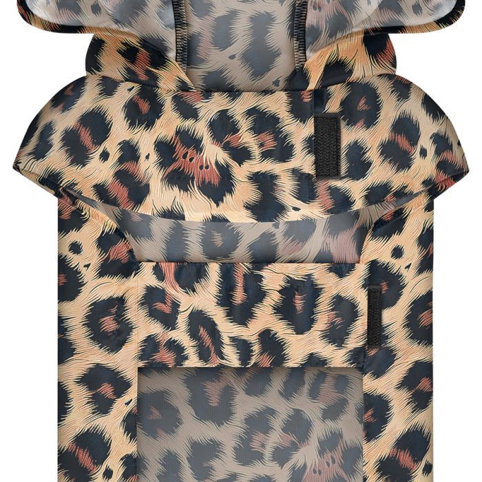 Дождевик для животных WAUDOG Clothes Накидка с капюшоном Леопард XXS (354-4066) изображение 4