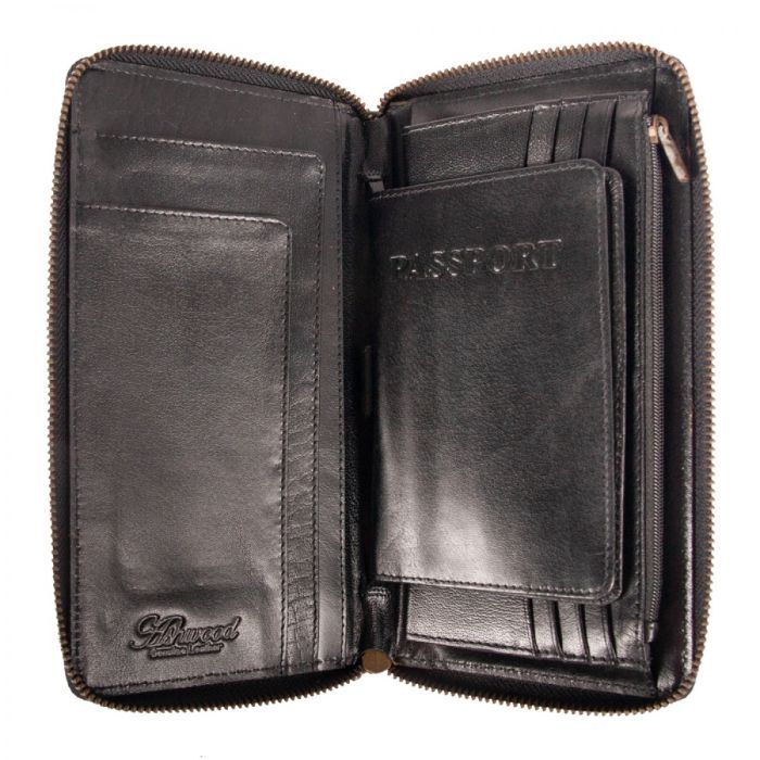 Портмоне Ashwood Дорожное TW01 Chestnut (TW01 CHESTNUT) изображение 3