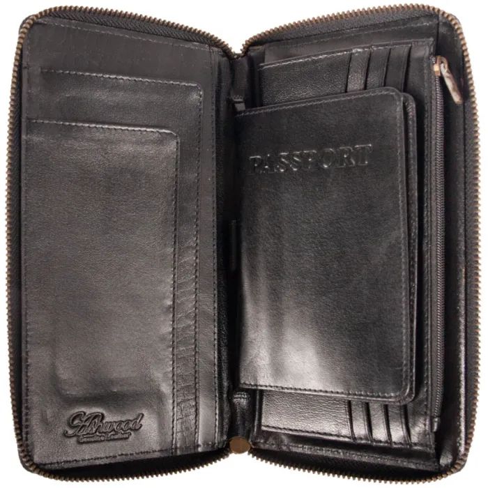 Портмоне Ashwood Дорожнє TW01 Chestnut (TW01 CHESTNUT) зображення 3