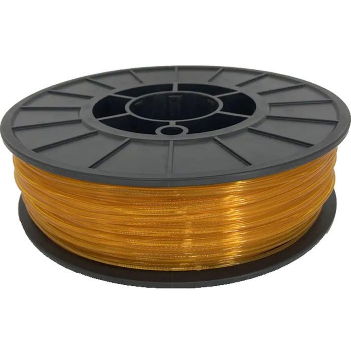 Пластик для 3D-принтера 3Dplast PETG 1.75мм, 0.85кг, transparent orange (3DPTG17508CNG) изображение 2