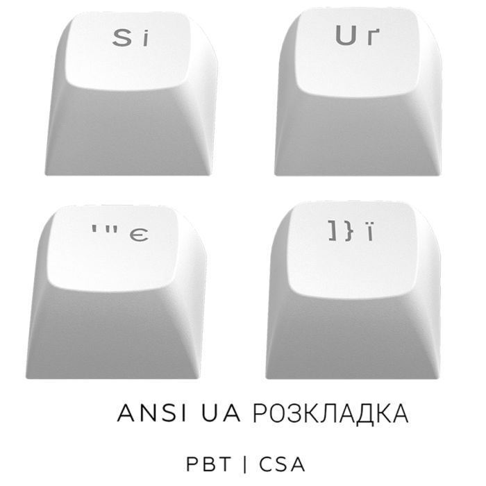 Клавіатура Dark Project ALU81 Terra Nostra PBT RGB Mech G3MS Moonstone White (DPKB_NOSTRA_81_ANSI_WHITE_UA) зображення 10
