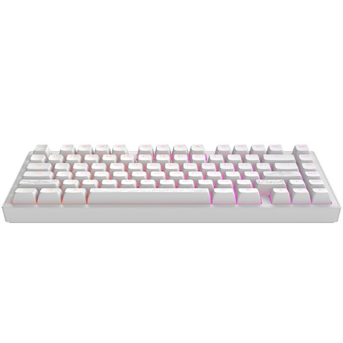 Клавіатура Dark Project ALU81 Terra Nostra PBT RGB Mech G3MS Moonstone White (DPKB_NOSTRA_81_ANSI_WHITE_UA) зображення 6