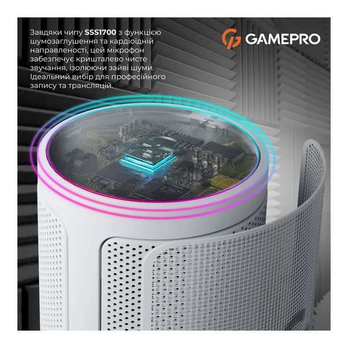 Мікрофон GamePro UGM105W White (UGM105W) зображення 9
