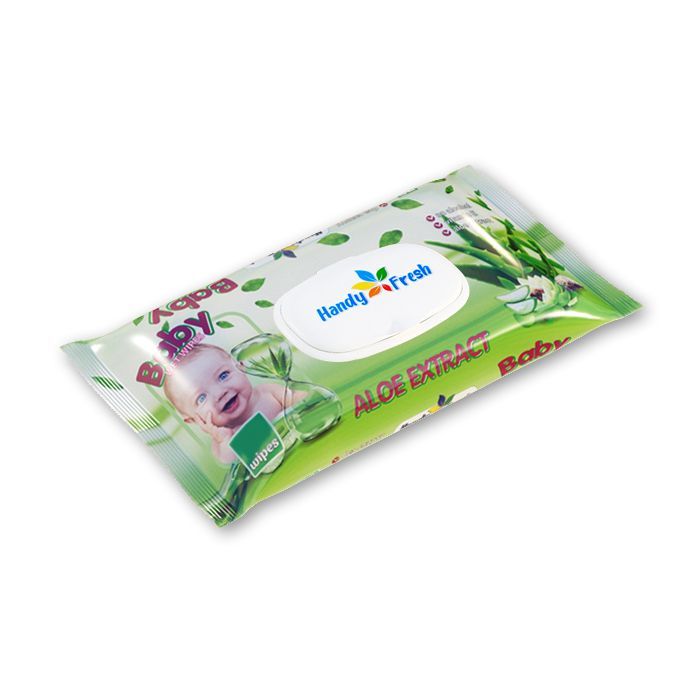 Дитячі вологі серветки Handy Fresh алое, 60 шт (4820237500113)